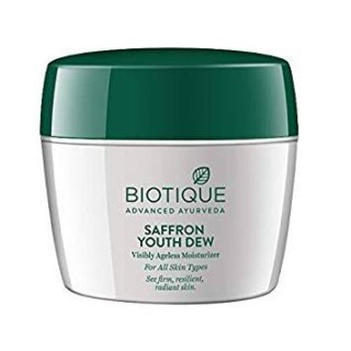 Biotique Advanced Ayurveda Biotique Bio Saffron Youth Dew Visibly Ageless Moisturizer, 175 ml